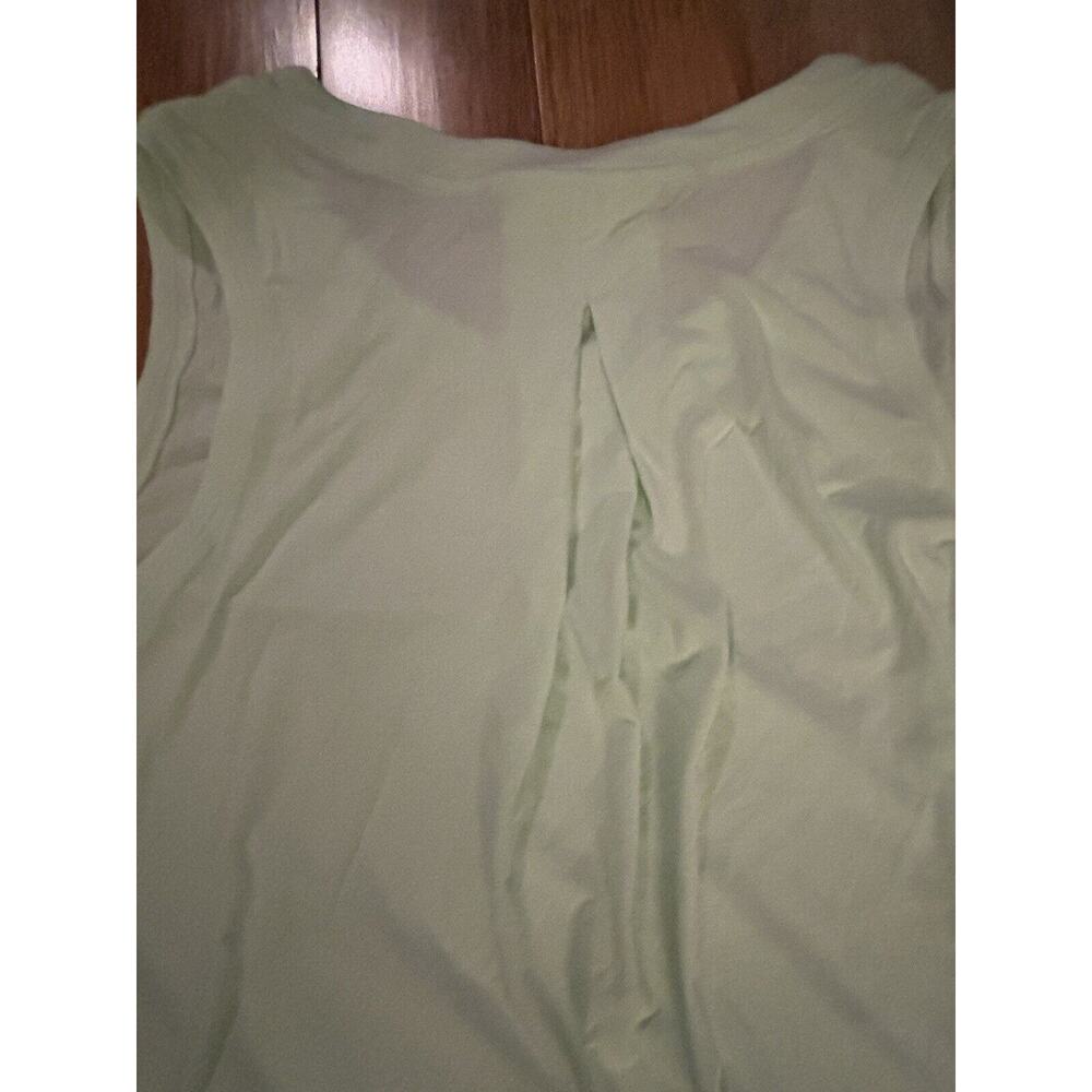 Athleta With Ease Muscle Tank & Uptempo Tank **LOT OF 2** Green & Gray 3X Active - Picture 6 of 11